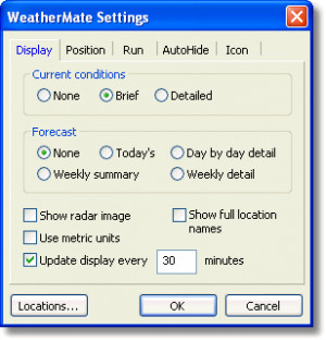 WeatherMate - náhled