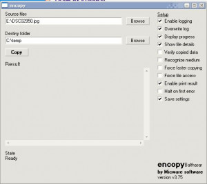 Encopy - náhled