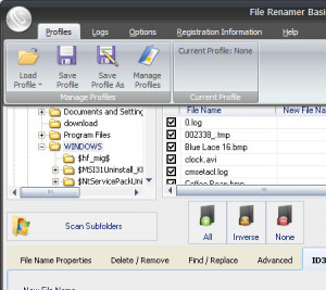 File Renamer Basic - náhled