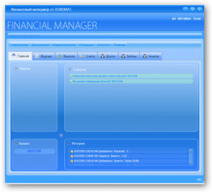 Financial Manager - náhled