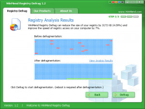 WinMend Registry Defrag - náhled