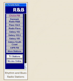 Rhythm and Blues (R&B) Music Radio Stations - náhled