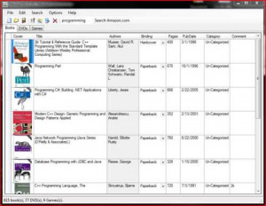 Media Database - náhled