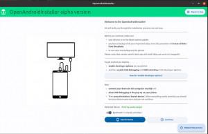 OpenAndroidInstaller - náhled