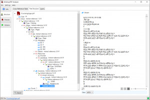 Winking PDF Analyzer - náhled