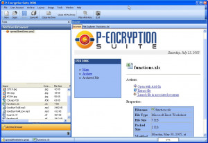 P-Encryption Suite - náhled