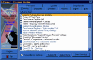 X-Cleaner - náhled