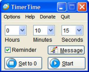 TimerTime - náhled
