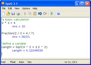 SpeQ Mathematics - náhled