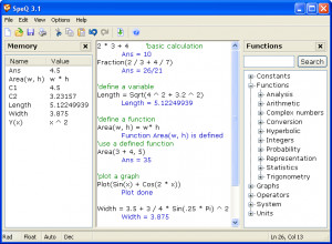SpeQ Mathematics - náhled