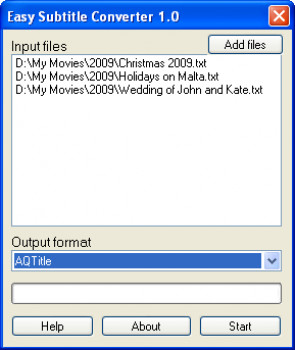 Easy Subtitle Converter - náhled