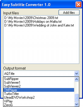 Easy Subtitle Converter - náhled