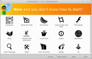 PostInstallerF - náhled