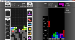 Java Duel Tetris - náhled