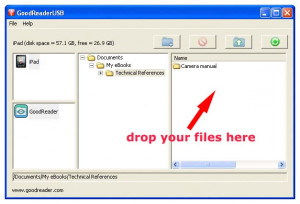 GoodReaderUSB - náhled