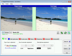 Digital Photo Finalizer - náhled