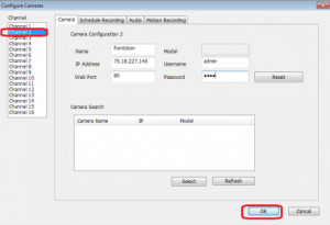 Edimax IPCam Surveillance Software - náhled