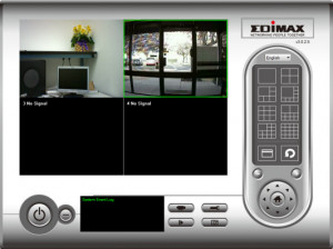 Edimax IPCam Surveillance Software - náhled