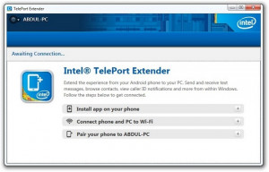 Intel TelePort Extender - náhled