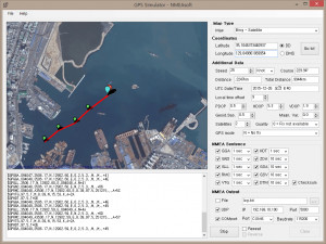 GPS Simulator - náhled