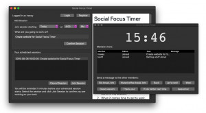 Social Focus Timer - náhled