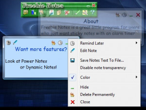 Freebie Notes - náhled