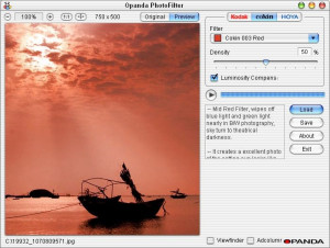 Opanda PhotoFilter - náhled