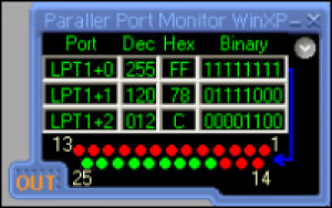 ParallerPortMonitorXP - náhled