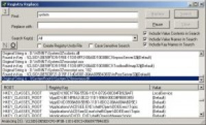 Registry Replace - náhled