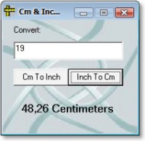 Cm & Inch Converter - náhled