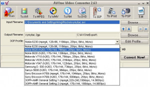 AVOne Video Converter - náhled