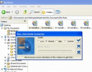 One-click Audio Converter - náhled