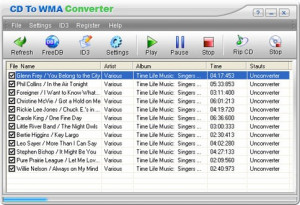 CD to WMA Converter - náhled