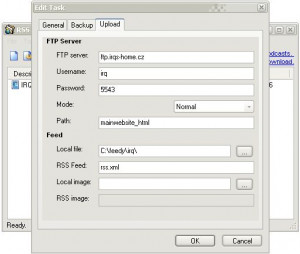 RSS Publisher - náhled