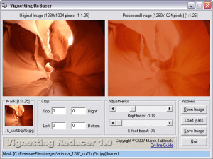Vignetting Reducer - náhled