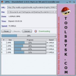 SKDownloader - náhled