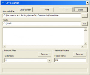 CPPCleanup - náhled