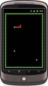 Snake game - náhled