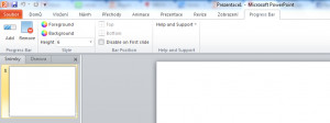 Presentation Progress Bar Add-In pro PowerPoint - náhled