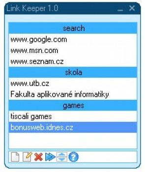 Link Keeper - náhled