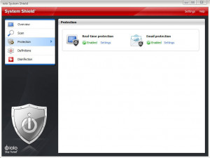 System Shield Antivirus& AntiSpyware  - náhled