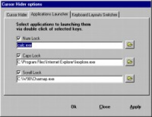 Cursor Hider - náhled