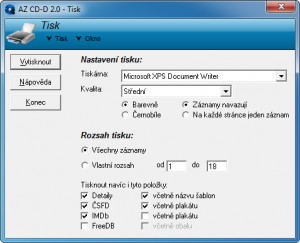 AZ CD-D - náhled
