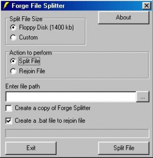 Forge Splitter - náhled