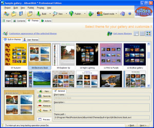 AlbumWeb - náhled
