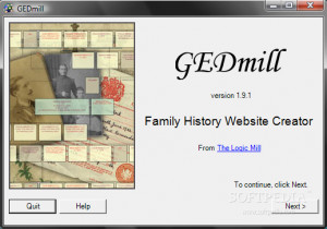 GEDmill - náhled