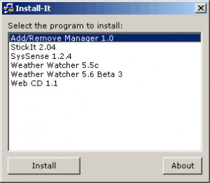 Install-It - náhled