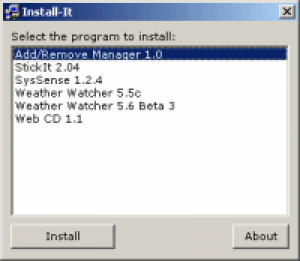 Install-It - náhled