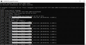 mangadex-downloader - náhled