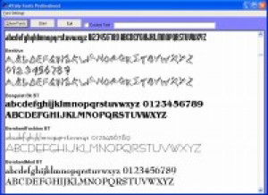 All My Fonts Professional - náhled